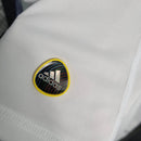 Camisa Retrô Real Madrid I 10/11 - Masculina Adidas - Branca com detalhes em azul