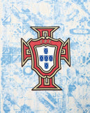 Camisa Seleção de Portugal II 24/25 - Torcedor Nike Masculina - Branca com detalhes em azul