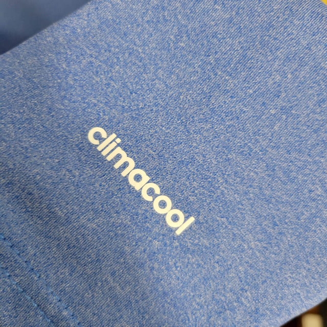 Camisa Retrô Real Madrid II 13/14 - Masculina Adidas - Azul com detalhes em branco