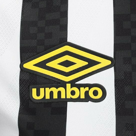 Camisa Santos II 25/26 -  Umbro Feminina - Branca e preta