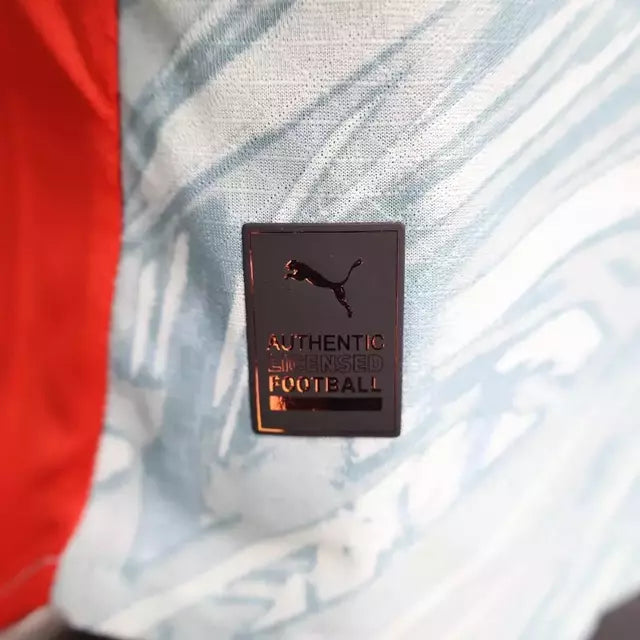 Camisa AC Milan Goleiro I 25/26 - Jogador Puma Masculina - Azul