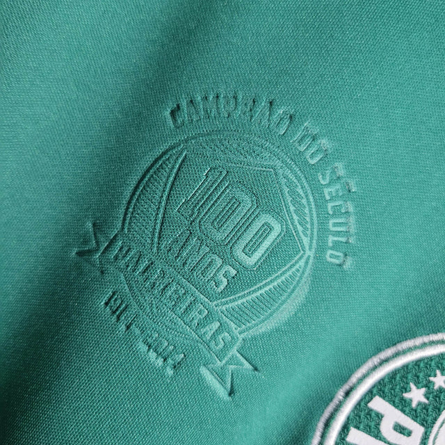 Camisa Retrô Palmeiras Edição Aniversário de 100 anos 2014/2015 - Torcedor Adidas Masculina - Verde com detalhes em dourado