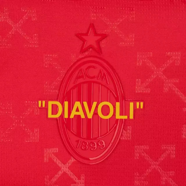 Camisa AC Milan Edição especial 25/26 - Torcedor Puma Masculina - Vermelha com detalhes em verde