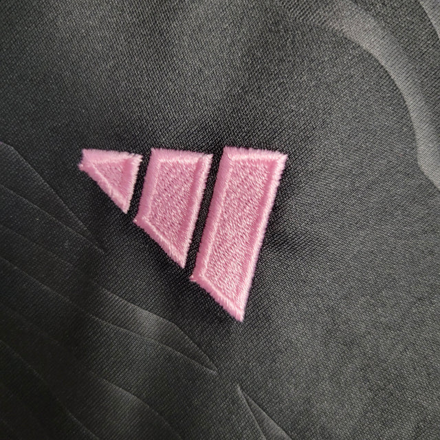 Kit Infantil Inter Miami I 24/25 - Adidas - Preto com detalhes em rosa