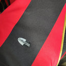 Camisa Retrô AC Milan I 2006/2007 manga longa - Masculina Adidas - Preta e vermelha