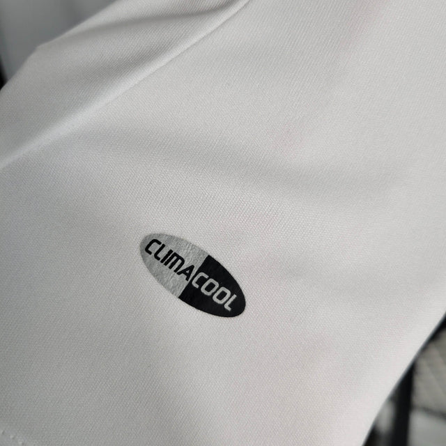 Camisa Retrô AC Milan II 2007/2008 - Masculina Adidas - Branca com detalhes em vermelho e preto