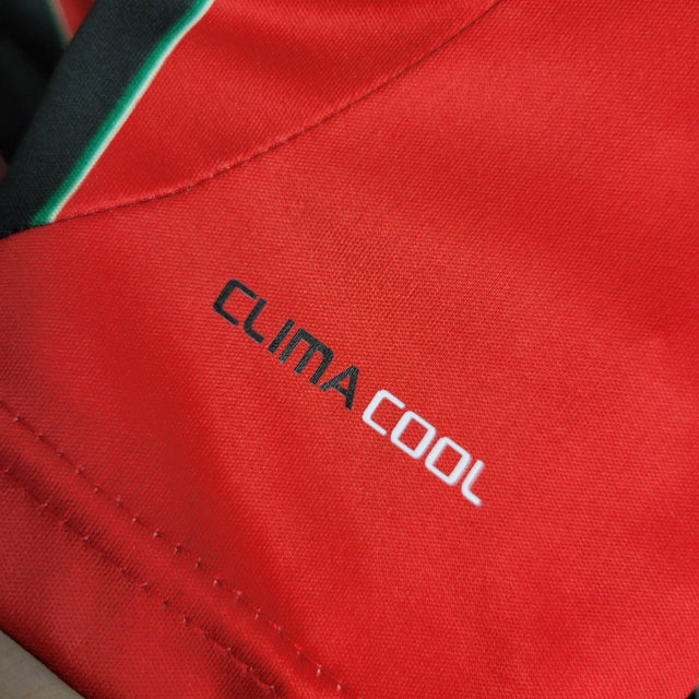 Camisa Retrô AC Milan I 2012/2013 - Masculina Adidas - Vermelha e preta com detalhes em branco e verde