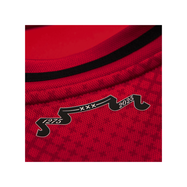 Camisa Ajax I 25/26 -  Adidas Feminina - Branca e vermelha