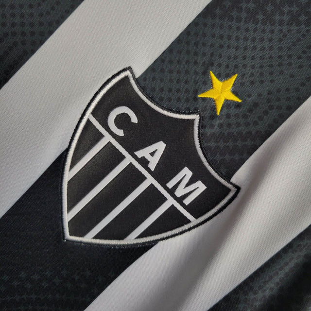 Camisa Atlético Mineiro I 24/25 - Torcedor Adidas Masculina - Preta e branca