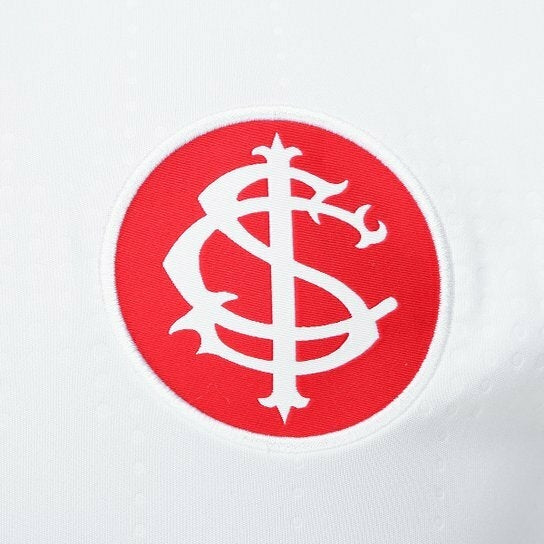 Camisa Internacional II 25/26 -  Adidas Feminina - Branca com detalhes em vermelho