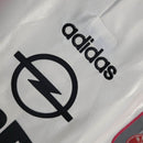 Camisa Retrô Bayern de Munique 1996/1998 - Masculina Adidas - Branca com detalhes em azul e vermelho e preto