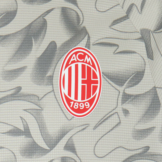Camisa AC Milan Pré-jogo 25/26 -Torcedor Puma Masculina - Cinza
