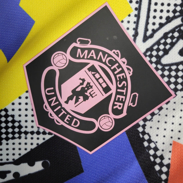 Camisa Edição especial Manchester United 23/24 - Torcedor Adidas Masculina - Colorida