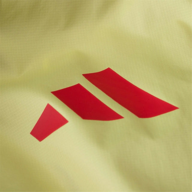 Jaqueta Corta-Vento Seleção Espanha II 24/25 - Masculina Puma - Amarela com detalhes em vermelho