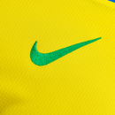 Camisa Seleção Brasileira I 25/26 - Torcedor Nike Masculina - Amarela com detalhes em verde