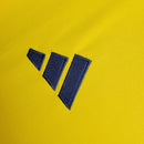 Camisa Seleção da Colômbia I 24/25 -  Adidas Feminina - Amarela com detalhes em laranja