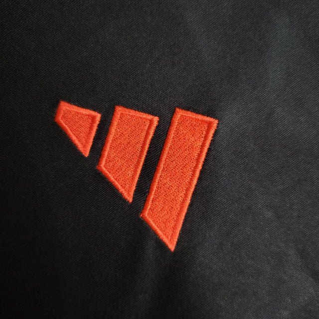 Camisa Seleção da Colômbia II 24/25 -  Adidas Feminina - Preta com detalhes em laranja