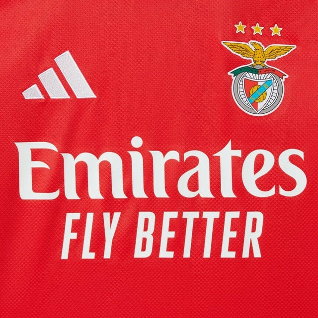 Camisa Benfica I 25/26 - Torcedor Adidas Masculina - Vermelha