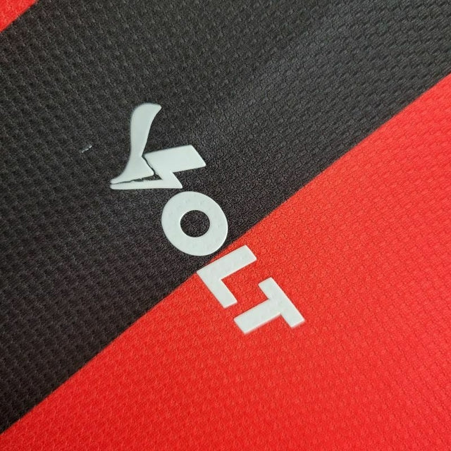 Camisa Vitória I 24/25 -  Volt Feminina - Vermelha e preta