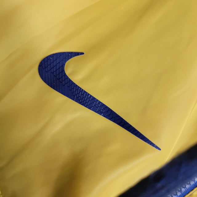 Jaqueta Corta-Vento Barcelona 23/24 - Amarela e azul