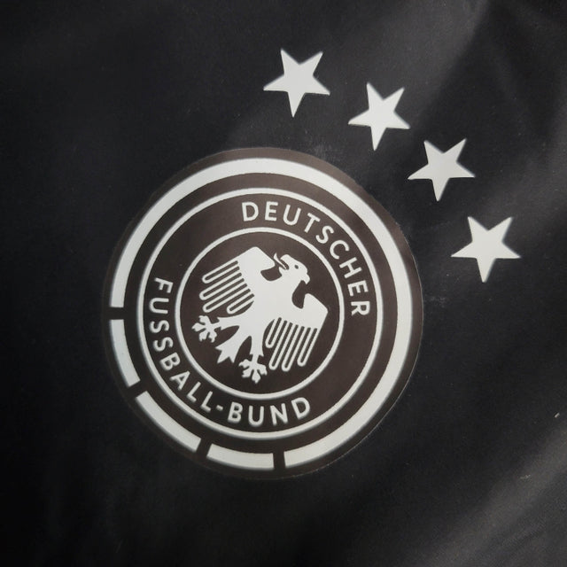 Jaqueta Corta-Vento Seleção da Alemanha 23/24 - Masculina Adidas - Preta