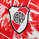 Camisa River Plate Pré-jogo 25/26 - Torcedor Adidas Masculina - Vermelha e branca