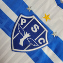 Camisa Paysandu I 24/25 -  Lobo Feminina - Branca com detalhes em azul