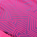 Camisa Lazio Goleiro II 24/25 - Torcedor Mizuno Masculina - Rosa com detalhes em roxo