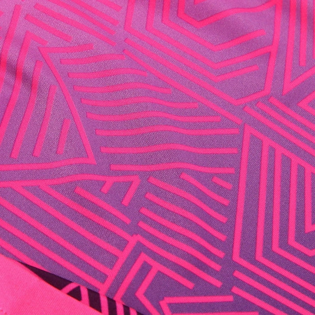 Camisa Lazio Goleiro II 24/25 - Torcedor Mizuno Masculina - Rosa com detalhes em roxo