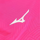 Camisa Lazio Goleiro II 24/25 - Torcedor Mizuno Masculina - Rosa com detalhes em roxo