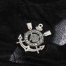 Camisa Corinthians Pré-jogo 25/26 - Torcedor Nike Masculina - Preta com detalhes em branco