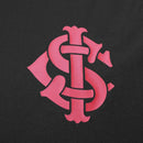 Camisa Internacional Treino 25/26 - Torcedor Adidas Masculina - Preta com detalhes em vermelho