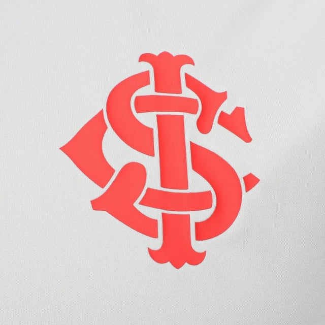 Camisa Internacional Treino 25/26 - Torcedor Adidas Masculina - Branca com detalhes em vermelho