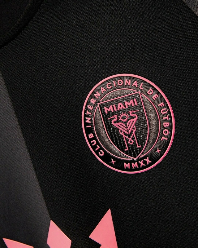 Camisa Inter Miami II 25/26 - Torcedor Adidas Masculina - Preta com detalhes em rosa