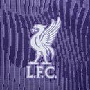Camisa Liverpool III 23/24 - Torcedor Nike Masculina - Roxa com detalhes em preto