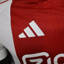 Camisa Ajax I 25/26 - Jogador Adidas Masculina - Vermelha e branca