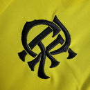 Camisa Flamengo Treino 24/25 polo - Torcedor Adidas Masculina - Amarela com detalhes em preto e cinza