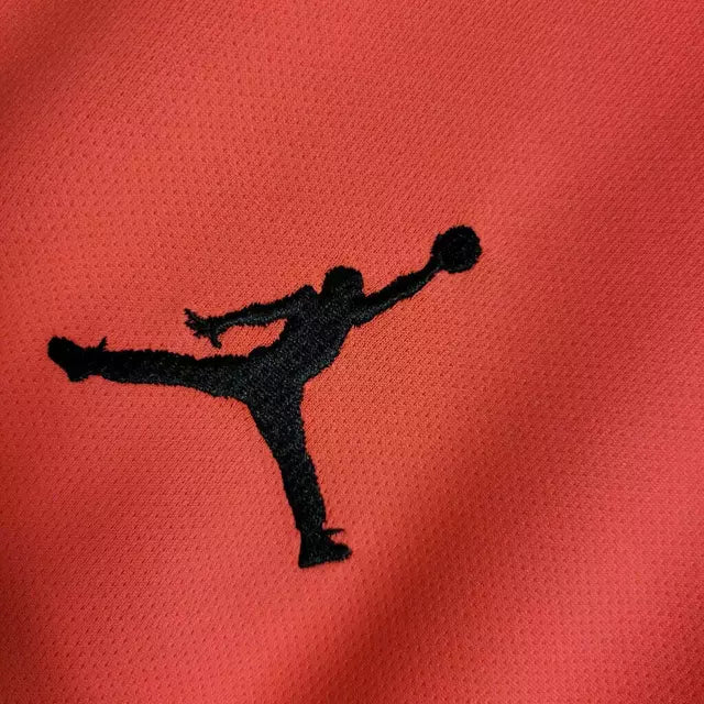 Camisa Retrô Paris Saint-Germain II 2019/20 - Masculina Jordan - Laranja com detalhes em preto