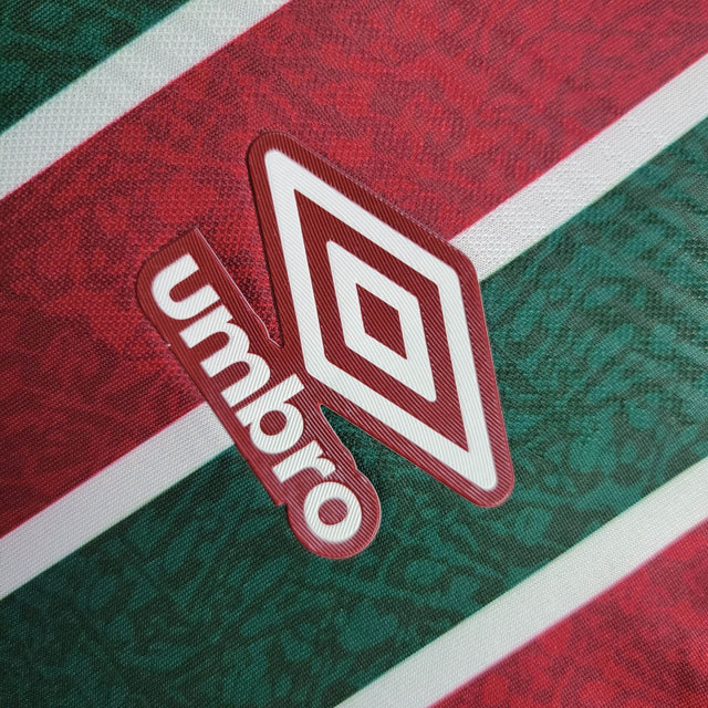 Camisa Fluminense I 24/25 -  Umbro Feminina - Verde e vermelha