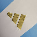 Camisa Seleção da Argentina I 24/25 -  Adidas Feminina - Branca com listras em azul