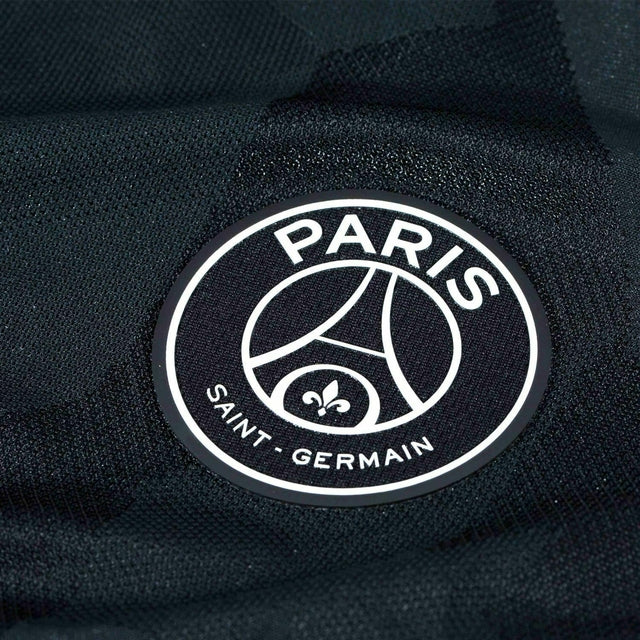 Camisa Retrô Paris Saint-Germain III 2017/18 - Masculina Nike - Preta