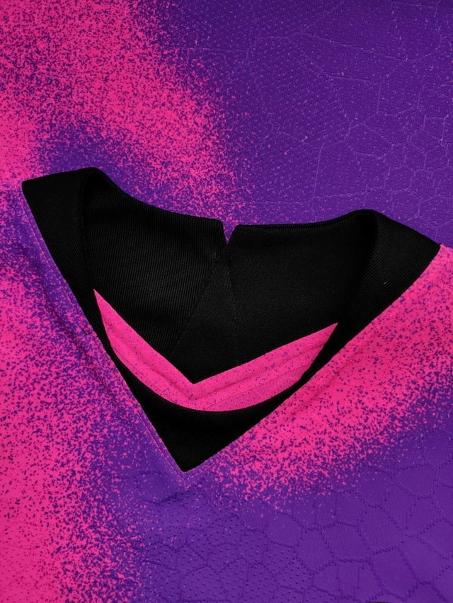 Camisa Retrô Paris Saint-Germain IV 20/21 - Masculina Jordan - Rosa e roxa