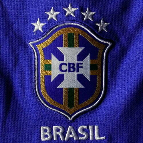 Camisa Retrô Seleção Brasileira II 2016/17 - Masculina Nike - Azul