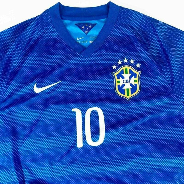 Camisa Retrô Seleção Brasileira II 2014/15 - Masculina Nike - Azul