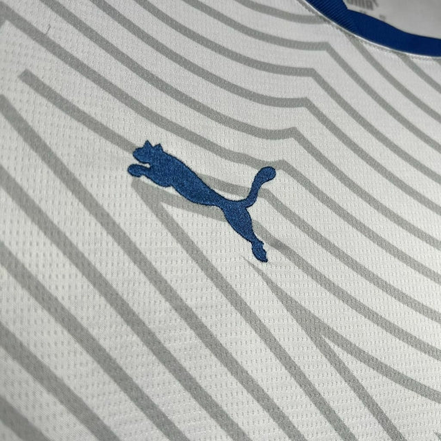 Camisa Al-Hilal II 24/25 - Torcedor Puma Masculina - Branca com detalhes em azul