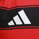 Camisa Flamengo I 25/26 -  Adidas Feminina - Preta e vermelha