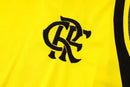 Kit Treino adulto - Camisa e Shorts - Flamengo Adidas 24/25 - Amarelo e preto