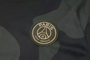 Kit Treino adulto - Camisa e Shorts - Paris Saint-Germain Jordan 24/25 - Verde camuflado
