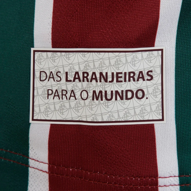 Camisa Fluminense I 25/26 - Torcedor Umbro Masculina - Vermelha e verde com detalhes em branco