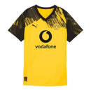Camisa Borussia Dortmund I 25/26 - Torcedor Puma Feminina - Amarela e preta